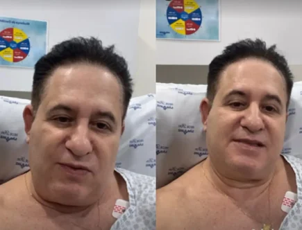 Cantor Marrone submetido a cirurgia